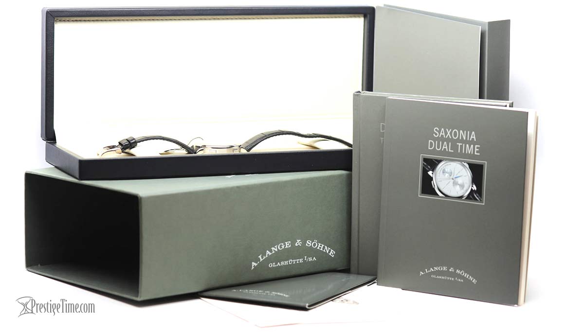 A Lange Sohne Saxonia Dual Time 40mm Box