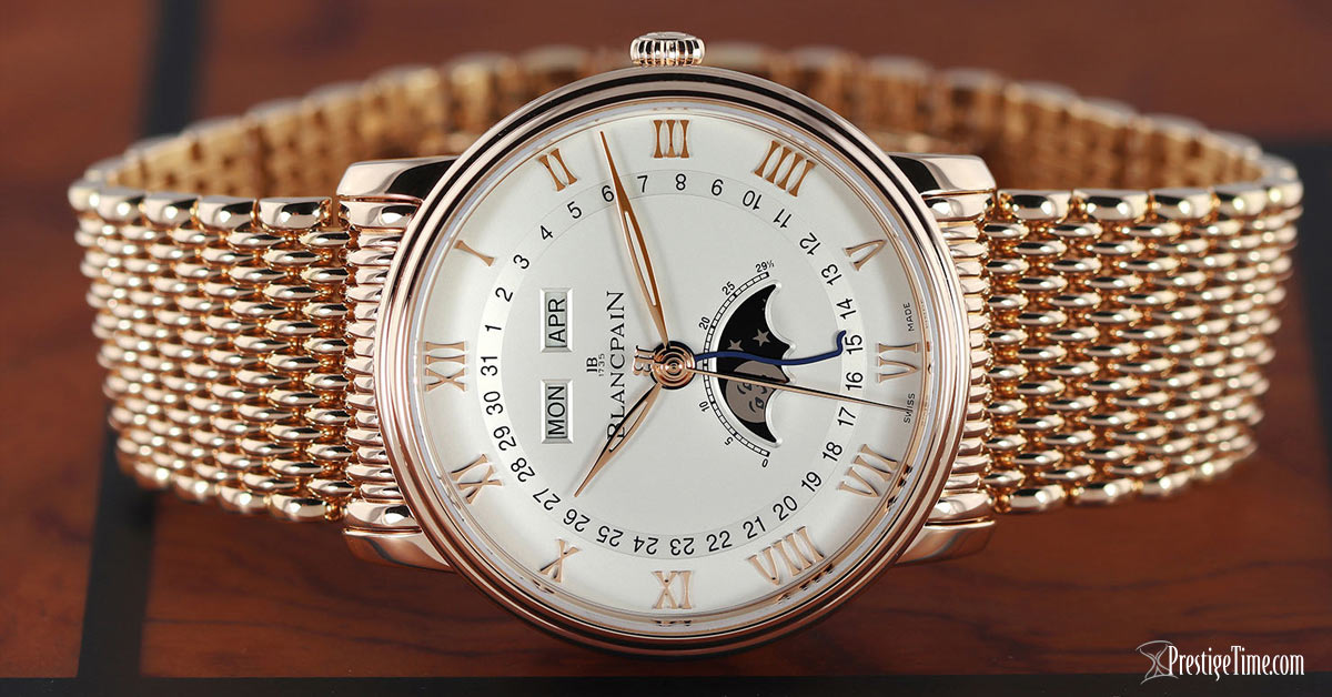 Blancpain Villeret Moonphase Complete Calendar