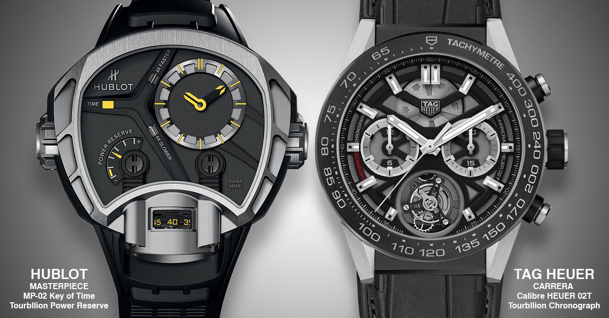 Hublot and Tag Heuer High Complications