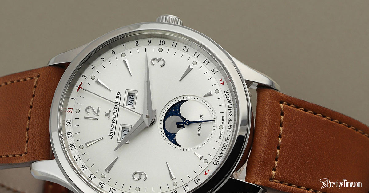 Jaeger LeCoultre Master Control Calendar 40mm Leather Strap