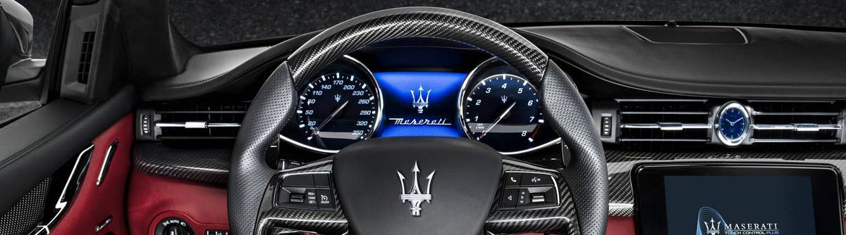 Maserati dashboard