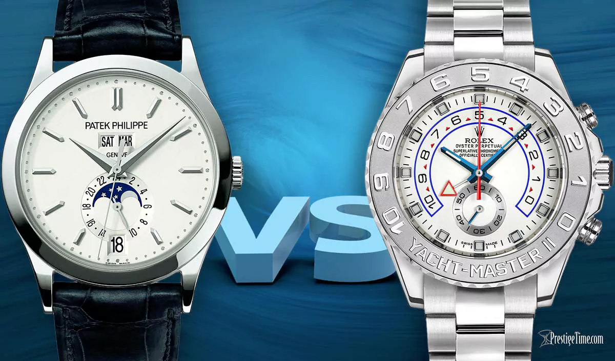 Patek Philippe VS Rolex Watches