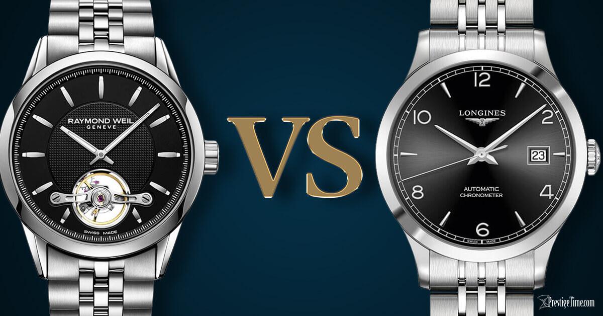 Raymond Weil VS Longines Which is Best PrestigeTime Blog