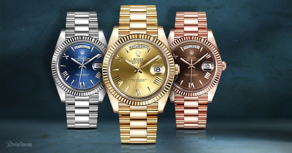 rolex sky dweller presidential