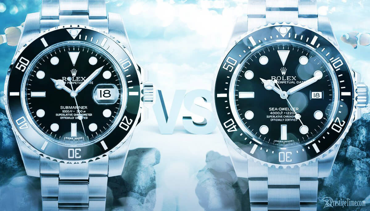 Rolex Sea Dweller VS Rolex Submariner | Which is Best?