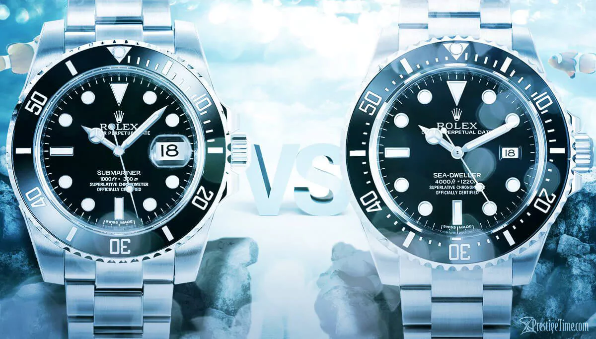 rolex submariner oder sea dweller