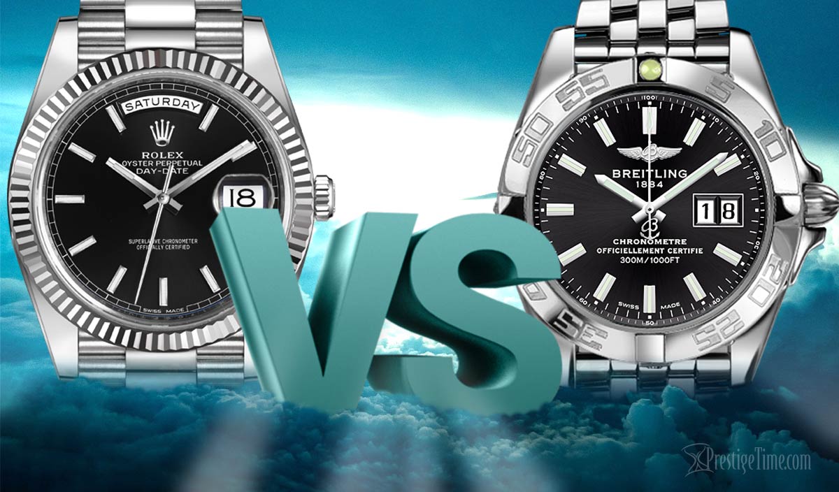 Rolex VS Breitling Full Comparison 