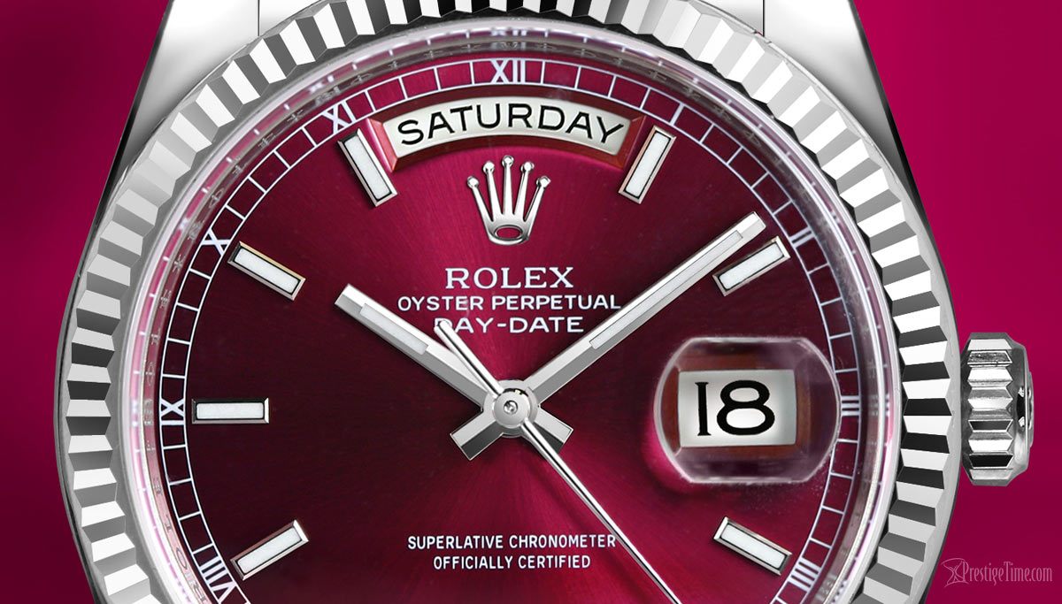 Top 5 Rolex wates with Red Dials - Best Burgundy-colored Rolex