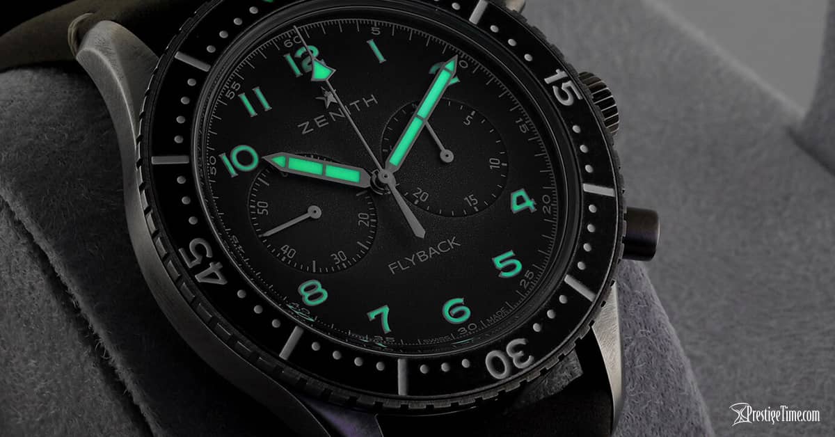 Zenith Pilot Cronometro Tipo CP 2 Flyback Luminescent Dial