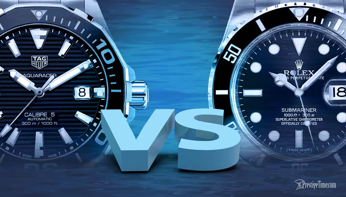 TAG Heuer Aquaracer VS Rolex Submariner | Which is Best?