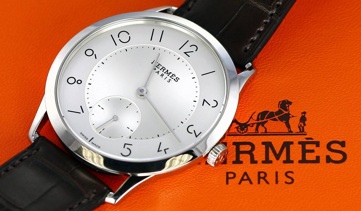 Hermes 2025 slim watch