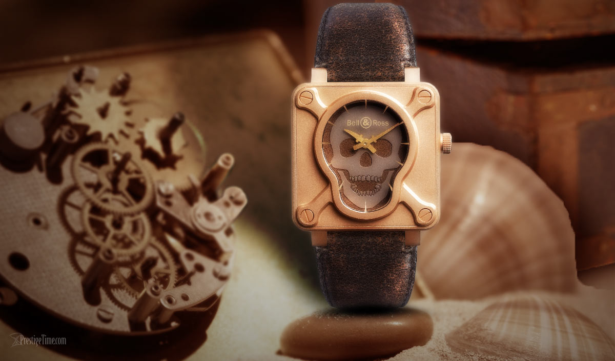 Bell and hotsell ross skull watch