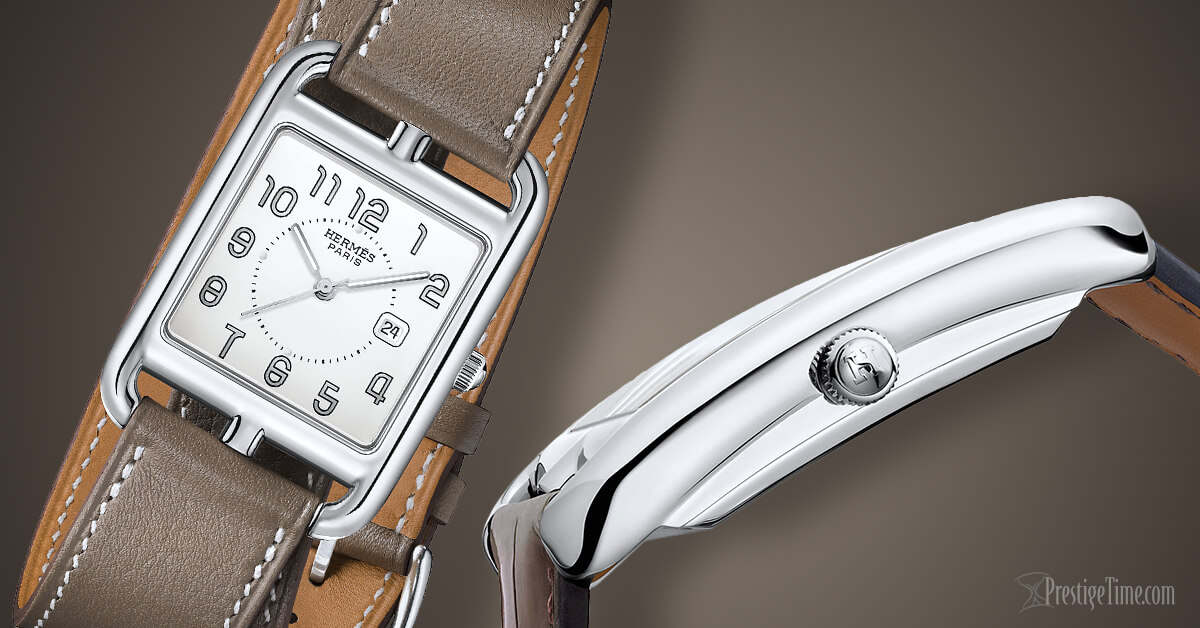 Hermes Cape Cod watch with Double Tour strap