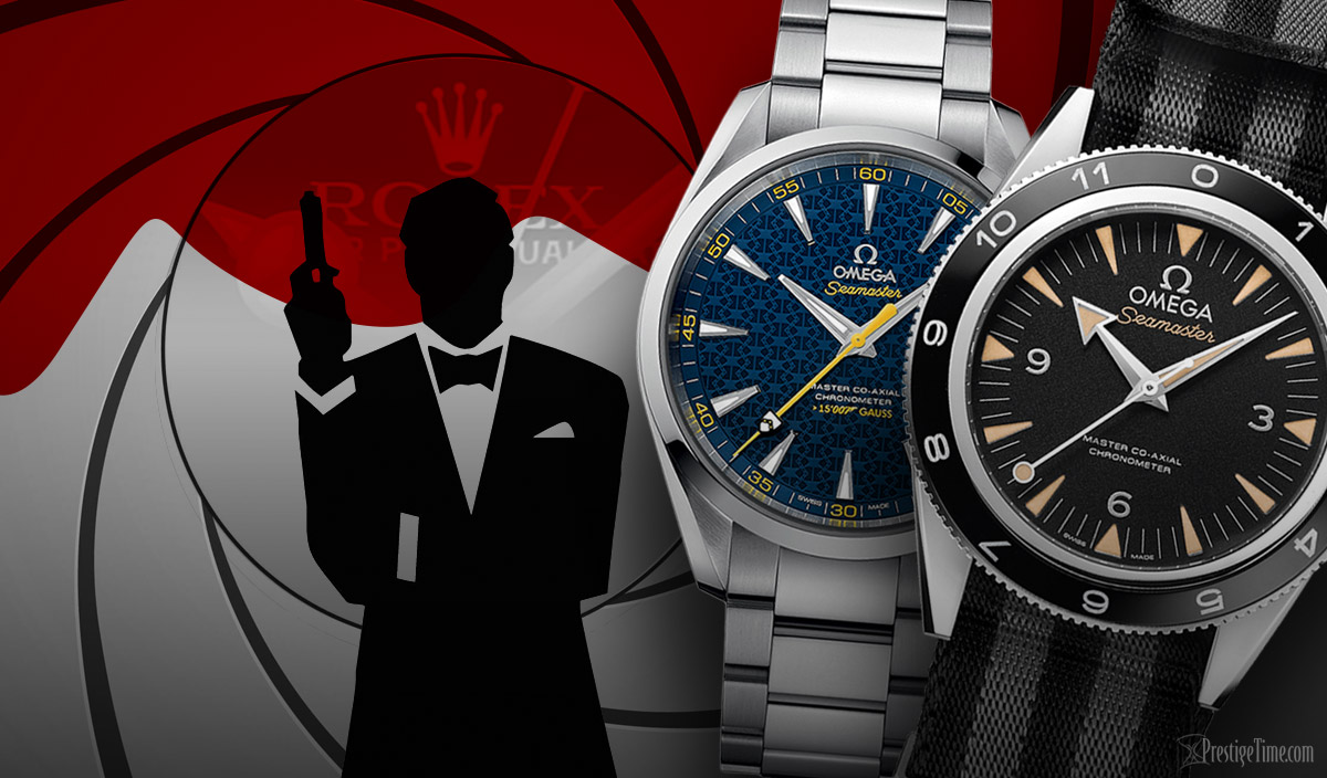 James Bond's Rlex and Omega Watches