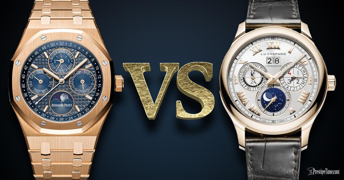 Audemars Piguet VS Chopard Watches | Which one is best?