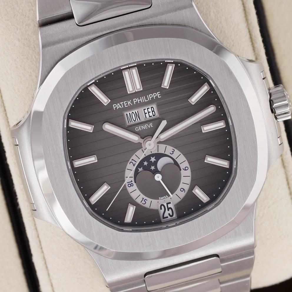 Patek Philippe Nautilus Annual Calendar Moonphase Review