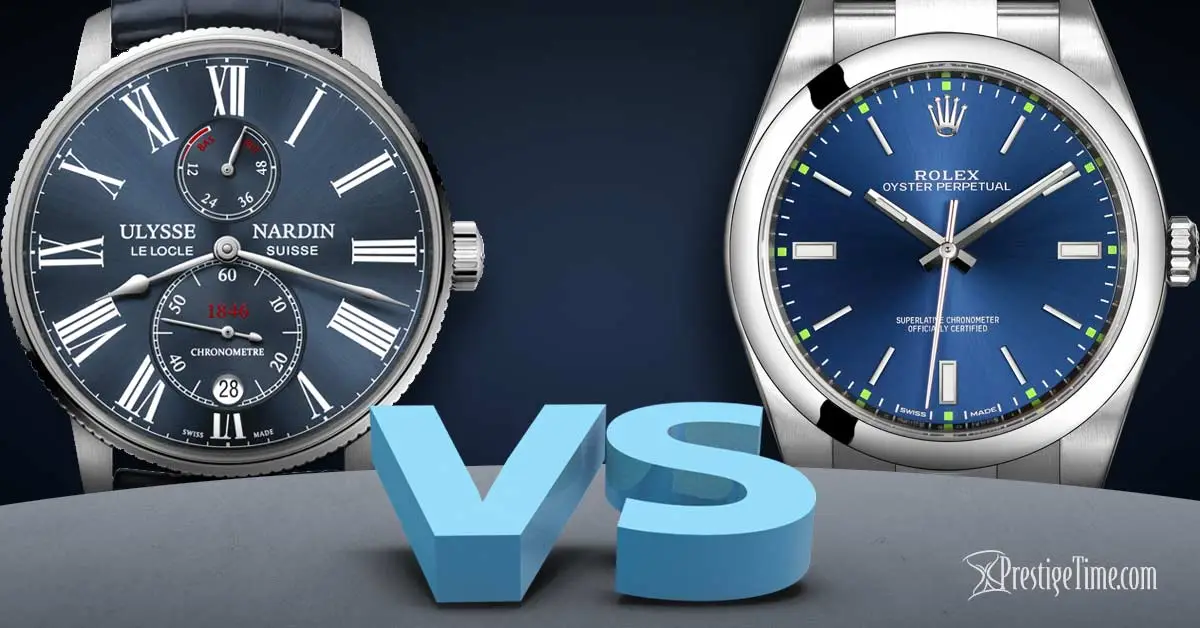 Ulysse Nardin VS Rolex – Which is Best? 