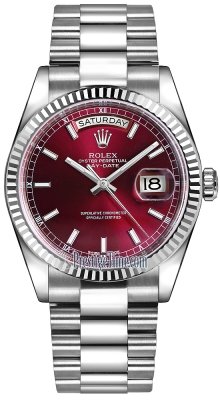 red face rolex mens