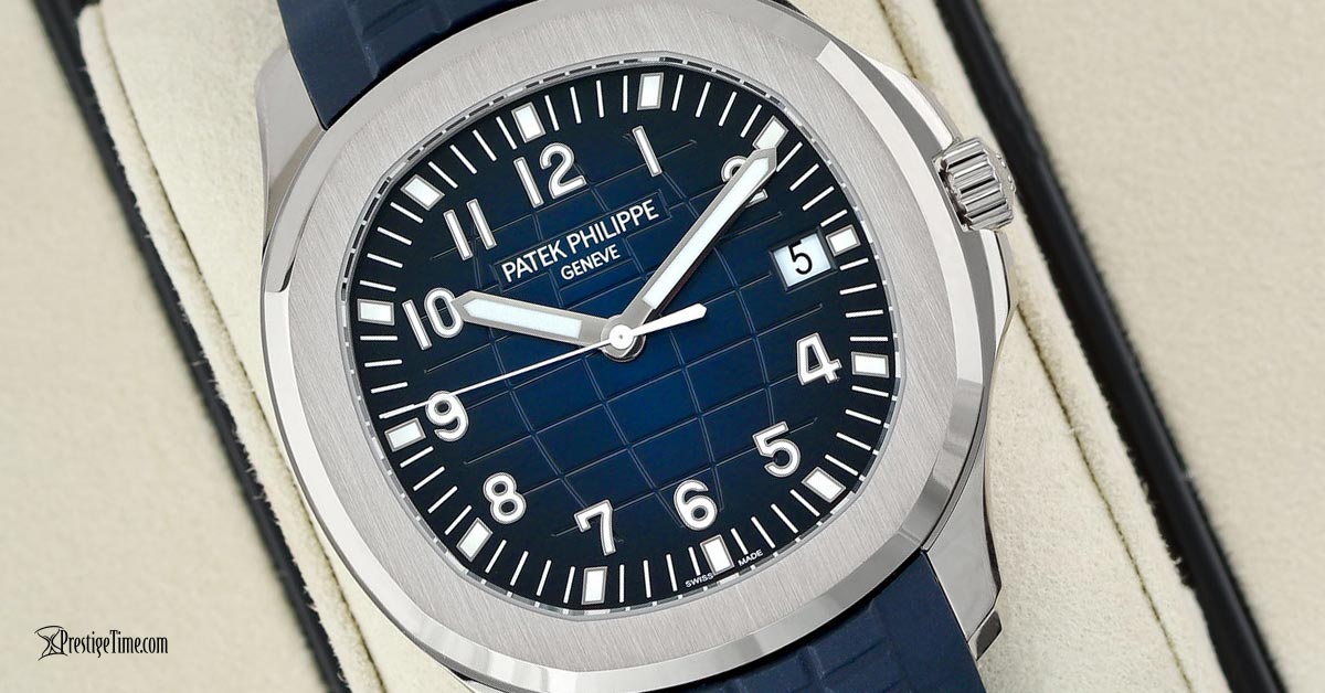 Patek philippe clearance aquanaut blue price