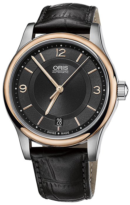 01 733 7578 4334-07 18 11 Oris Classic Date 37mm Midsize Watch