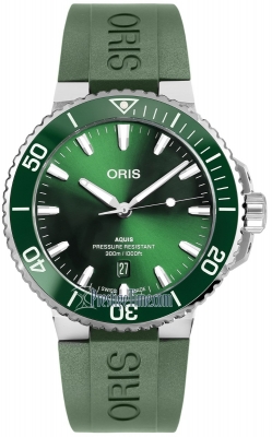 01 733 7789 4157 07 4 23 37FC Oris Aquis Date 43.5mm Mens Watch