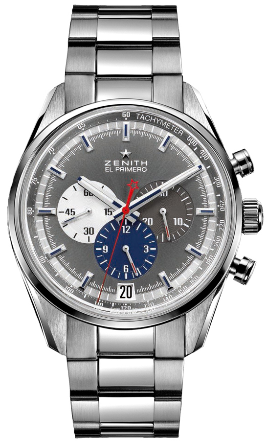 03 2040 400 26 M2040 Zenith El Primero 36 000 Vph 42mm Mens Watch