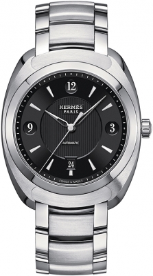 037802WW00 Hermes Dressage Automatic Quantieme GM Mens Watch