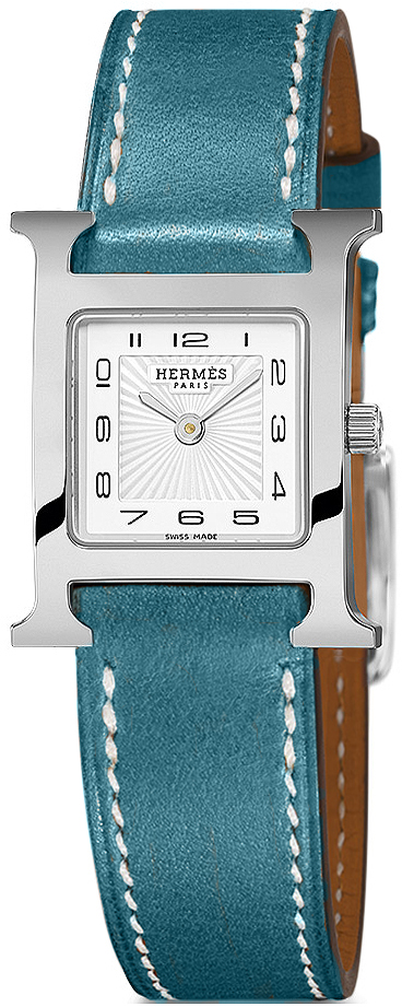 Hermes Heure H Watch Blue Jean