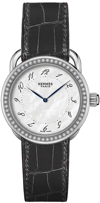 040144WW00 Hermes Arceau Quartz PM 28mm Ladies Watch