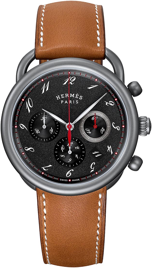 hermes chronograph watch