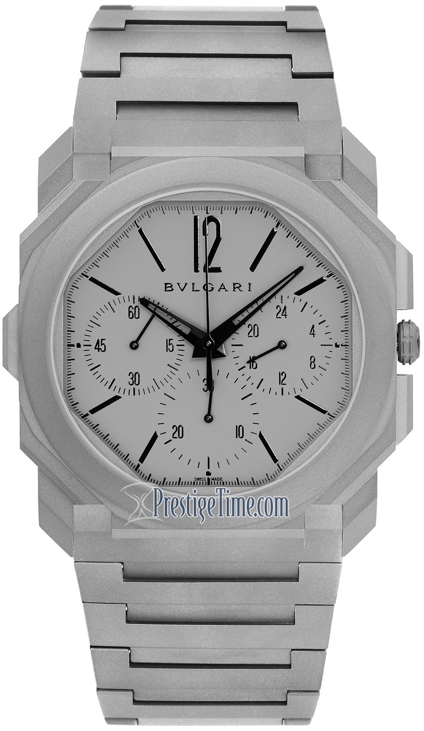 103068 Bulgari Octo Finissimo Chronograph GMT Automatic 42mm Mens Watch