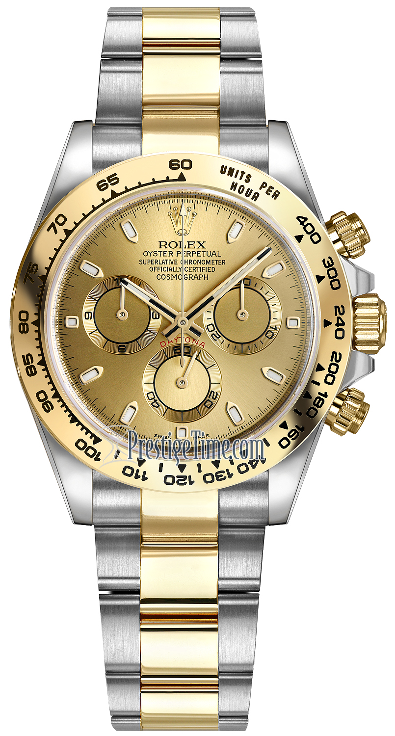 Rolex Cosmograph Daytona Steel and Gold 