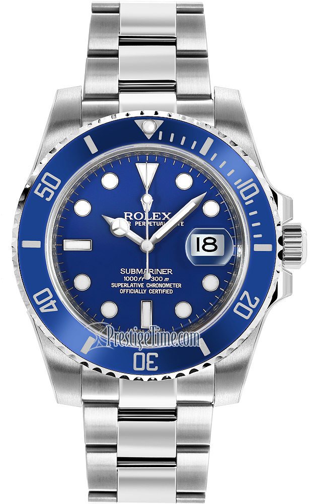 oyster perpetual submariner date blue