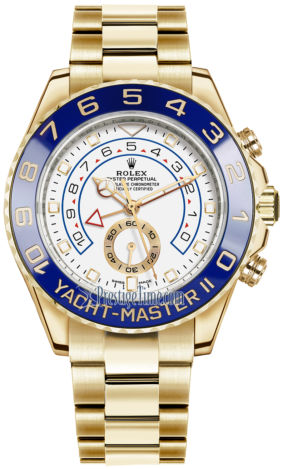 rolex yacht master 2 white gold price