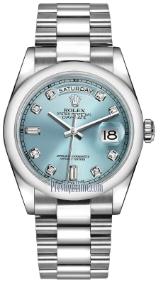 118206 Ice Blue Diamond President