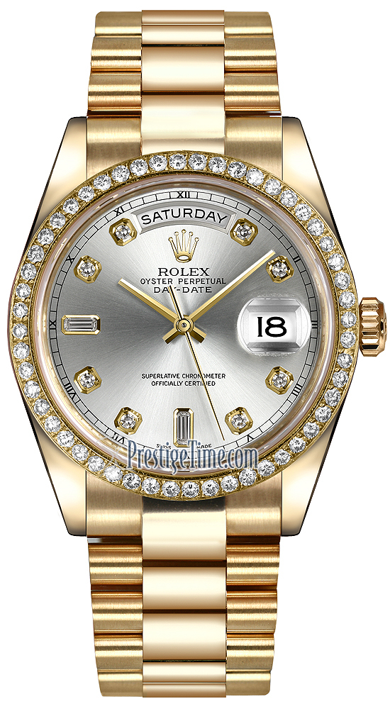 rolex presidential gold with diamonds