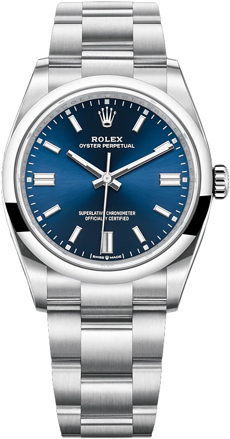 oyster perpetual 36mm blue