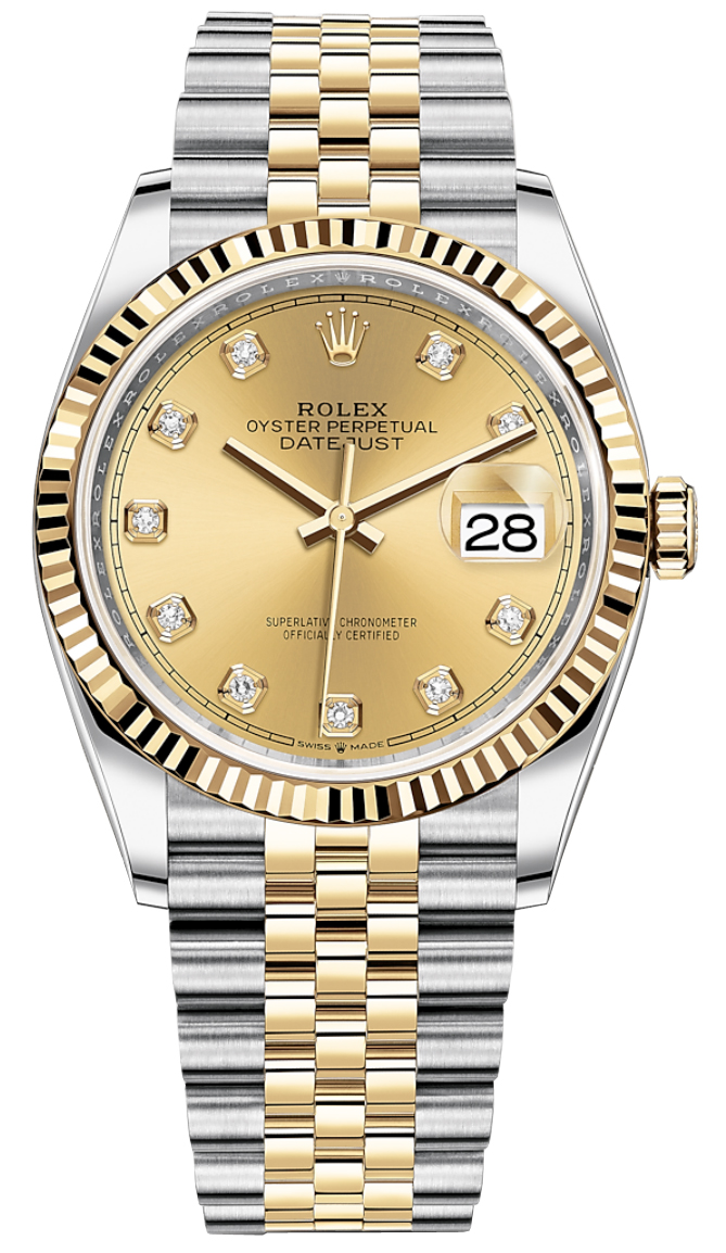 rolex champagne dial gold