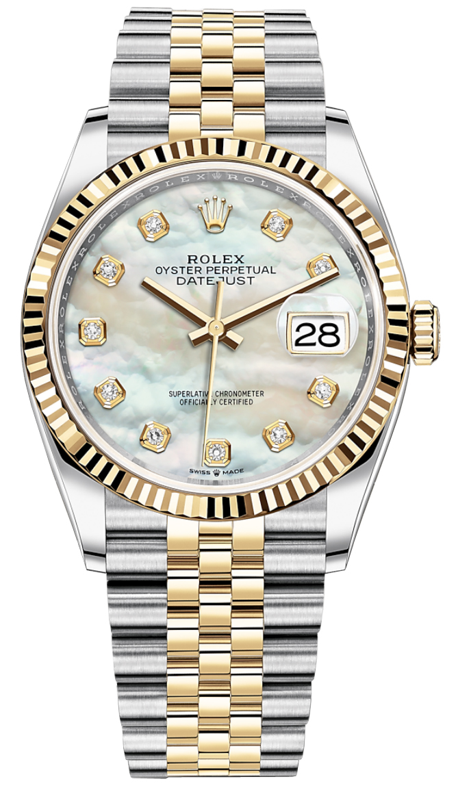 rolex mother of pearl dial