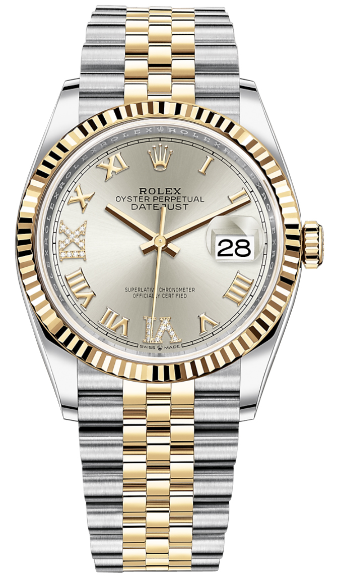 gold and silver rolex datejust