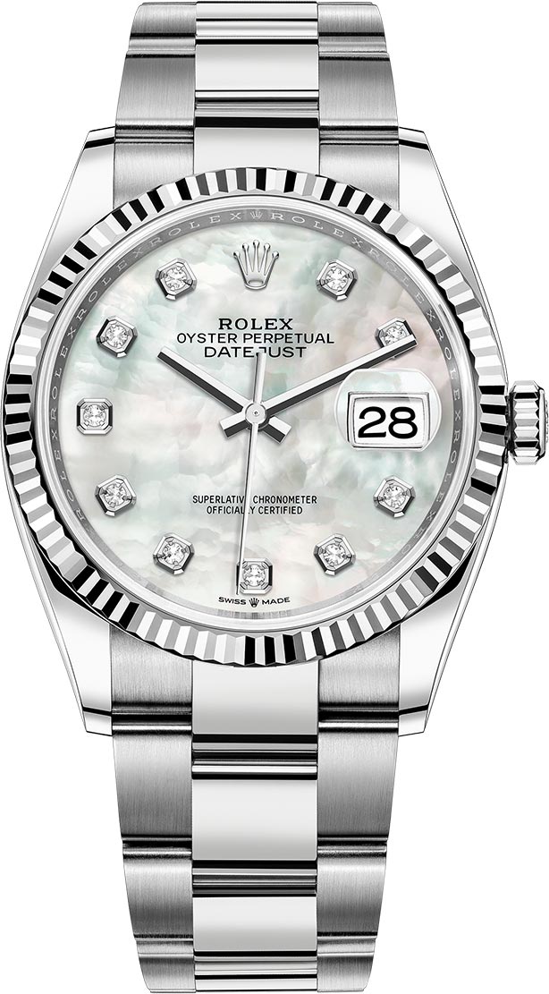 rolex mother of pearl datejust
