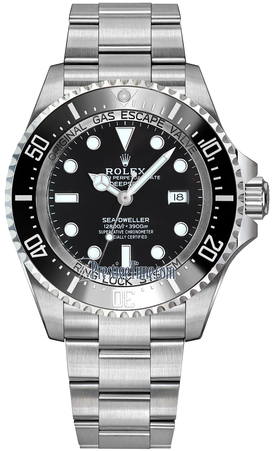 126660 Black Rolex Deepsea Mens Watch