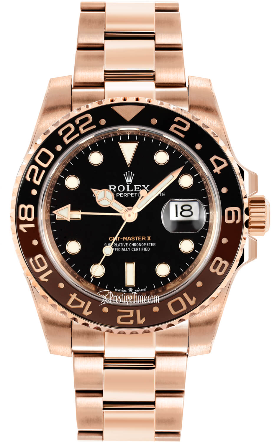 126715chnr Rolex GMT Master II Mens Watch