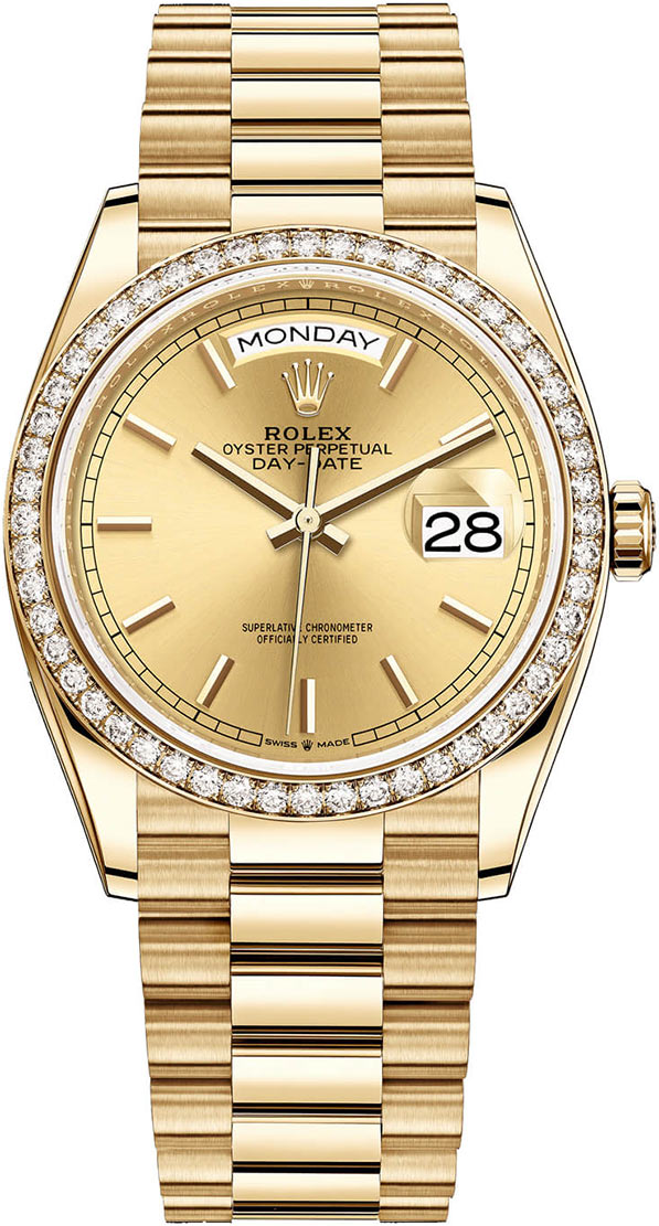 Rolex Day-Date 36mm Yellow Gold Midsize 