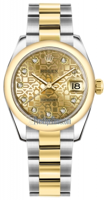 178243 Jubilee Champagne Diamond Oyster