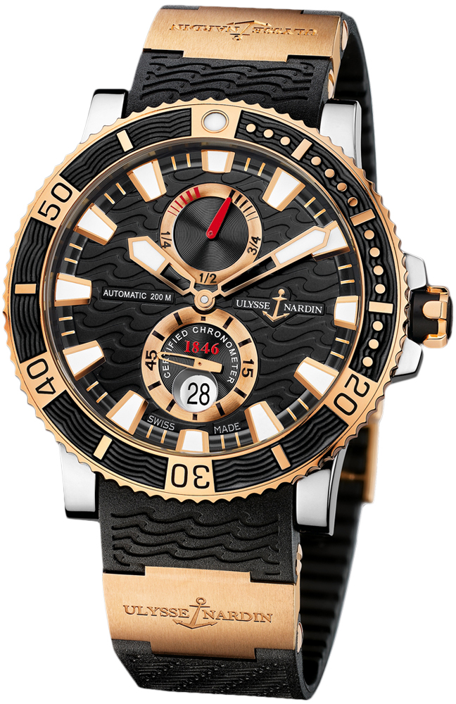 Ulysse Nardin Maxi Marine Diver Titanium 45mm 265 90 3 92