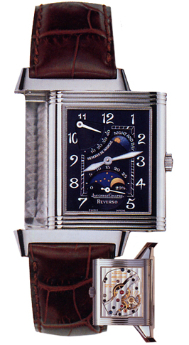 275.34.70 Jaeger LeCoultre Reverso Sun Moon Mens Watch