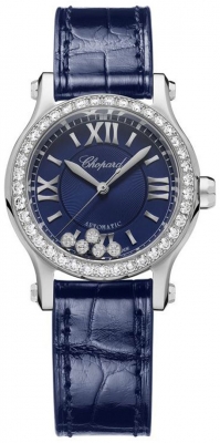 Chopard Happy Sport Automatic Diamond Ladies Watch 274893-5010