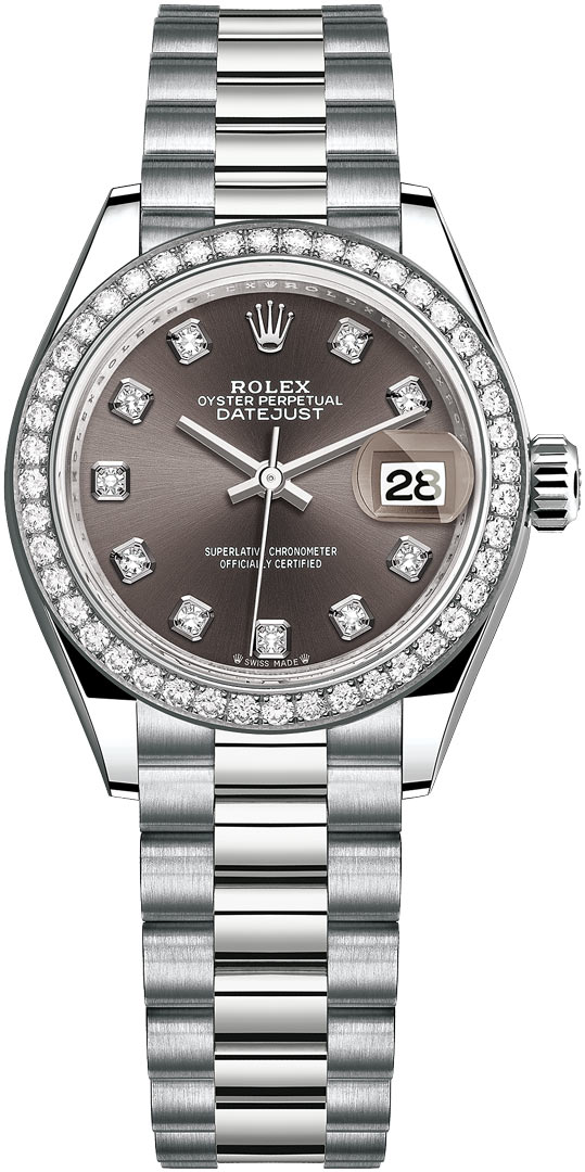Rolex President Datejust Ladies Watch