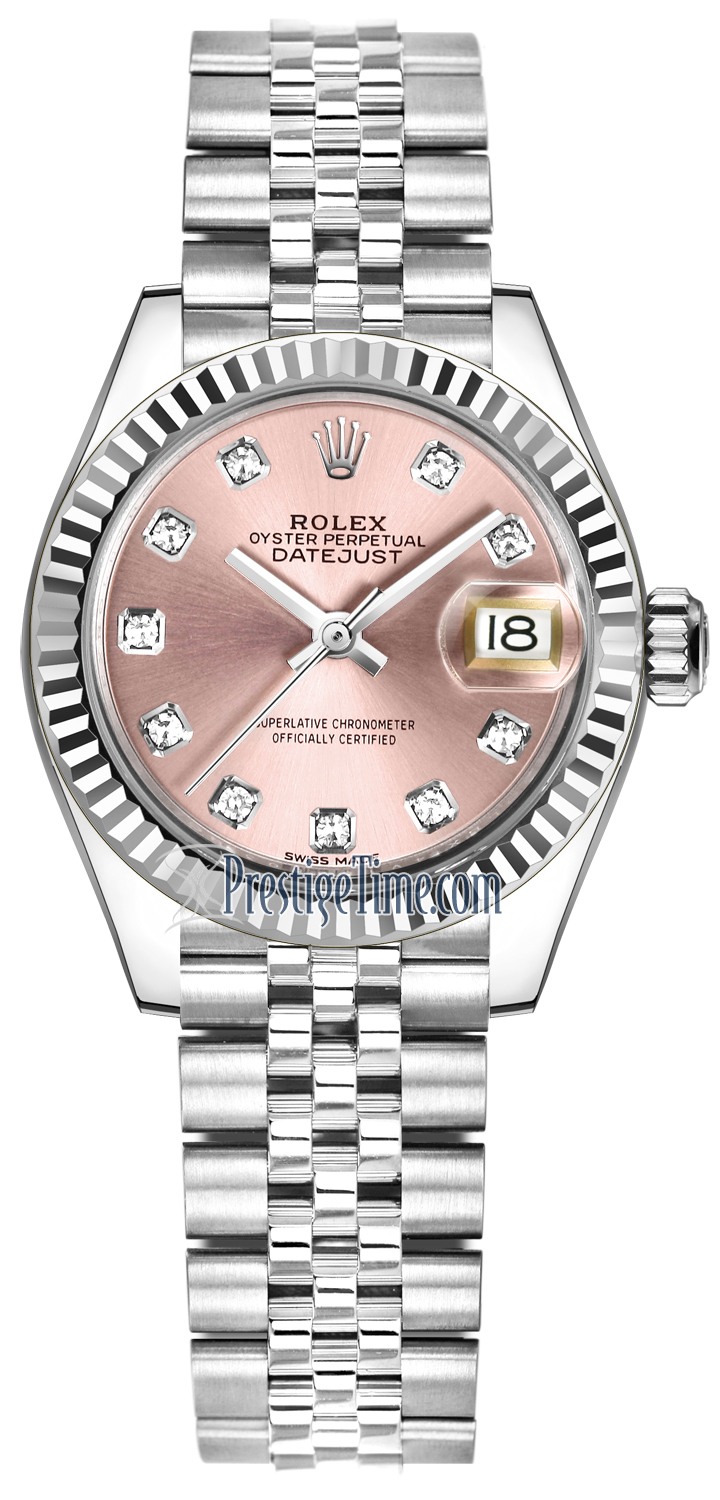 279174 Pink Diamond Jubilee Rolex Lady 